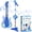 Blue, variant on LINXUXIE Guitar and Microphone Play Set for Toddler, Adjustable Height Guitar Toys,Karaoke Machine Gift for Boys & Girls