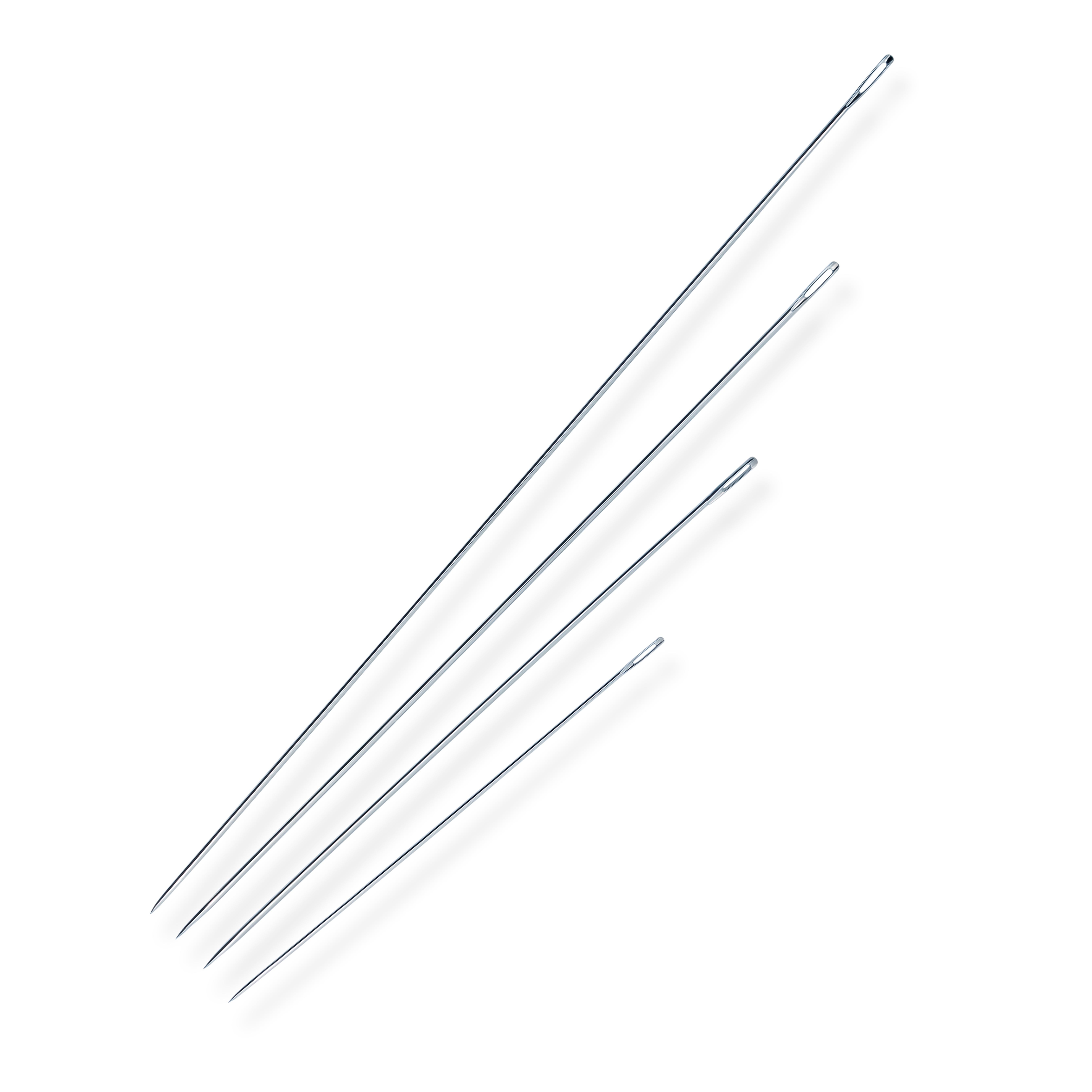 Dritz Quilting Curved Needles 4/Pkg-Size 2 inch & 2.5 inch