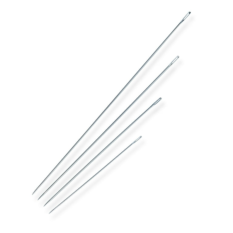 6 Pieces 12 Inch Upholstery Needle Long Straight Hand Needle Stainless  Steel H 