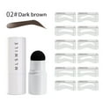thumbnail image 4 of Kit de Modelage des Sourcils Imperméable, Résistant à la Transpiration, Longue Durée, Contour de la Ligne des Cheveux, Accessoires pour Femmes, pour la Maison, le Magasin, Noir, Marron, 4 of 9