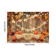 thumbnail image 3 of Ganfancp Otoño Cosecha Atmosphered Calabaza Fiesta Acción de Gracias 59.06X39.37 Pulgadas Tela de Fondo Escena Diseño Foto Holiday Party Fondo Decoración Ofertas Del Día 1X Tela de Fondo, 3 of 6