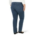 thumbnail image 3 of Lee Women's Plus Size Ultra Lux Long Straight Jean, 3 of 8