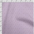 thumbnail image 3 of Soimoi Llama Alpaca Print, Silk Fabric, Decor Sewing Fabric by The Yard 42 Inch Wide,Decorative Fabric for Shirts Suits Ties, Purple, 3 of 5