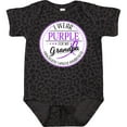 thumbnail image 3 of Inktastic I Wear Purple for My Grandpa Pancreatic Cancer Awareness Boys or Girls Baby Bodysuit, 3 of 5