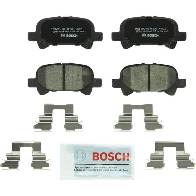 Juego de pastillas de freno de disco Bosch Automotive BC828 QuietCast Premium Ceramic, compatibles c
