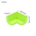 thumbnail image 2 of Unique Bargains 12 Pack Corner Protector, Table Corner Protectors Guards L-Shape (Green), 2 of 6