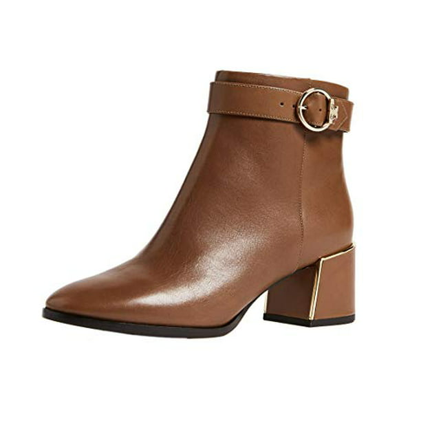 New Tory Burch Women's Calf Leather Sofia 60Mm Dress Bootie Boots Festival  Brown (US: ) 