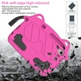 thumbnail image 6 of Kid-Proof Case for Lenovo Tab M8 4th Gen 8.0" 2023, EVA Hard PC Durable Shockproof Protective Cover with Handle Stand for Kids for Lenovo Tab M8 4th Gen 8.0" 2023, Rose, 6 of 6