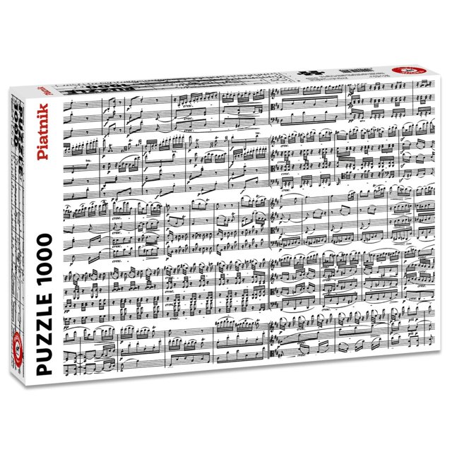 Rompecabezas Piatnik Notas Musicales 5434 Jigsaw 1000 piezas