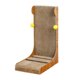 thumbnail image 5 of Rascador para gatos, juguete interactivo de cartón, postes rascadores duraderos, muebles Estilo C, 5 of 9