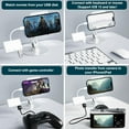 thumbnail image 5 of 3 in 1 USB Camera Adapter with 1080P Digital AV Adapter and Charging Port, Support USB Flash Drive, MIDI Keyboard, Mouse and More USB Devices, 5 of 8