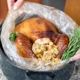 thumbnail image 4 of Jerina Turkey Bags - Bulk (100 Counts): Multipurpose Food Safe Nylon Bags for Cooking, Freezing, Preserving - Large 19' x 23.5' Size - Clear, 4 of 4