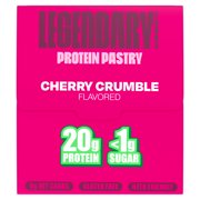 Legendary Foods Gluten Free and Keto Friendly Protein Pastry - Cherry Crumble - 8oz/4ct