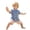 B Blue, variant on Boys Chinese Traditional Summer Outfits Short Sleeve Mandarin Collared Shirts Tops and Elastic Waist Shorts Tang Suits Blue
