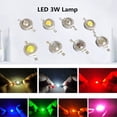 thumbnail image 2 of 10Pcs/Set 3W LED High Power Super Bright Lamp Beads Night Light for Flashlight Stage Yard, 2 of 9