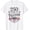 White-61, variant on Flag Heart 1776 2026 July 4th 250th Birthday Mens T-Shirt