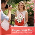 thumbnail image 4 of Valentines Day Envelope Boxes,Red Valentine Envelope Gift Box, Flower Wrapping Paper, Decorative Flower Box with Love Letters Design for Proposal Wedding Party 9*14in L, 4 of 9