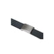 thumbnail image 4 of Cinturón de Lona Unisex sin agujeros hebilla Deslizante Ajustable Ancho 1 5/8' y 1 1/2' Gris Oscuro 24-34 uxcell, 4 of 6