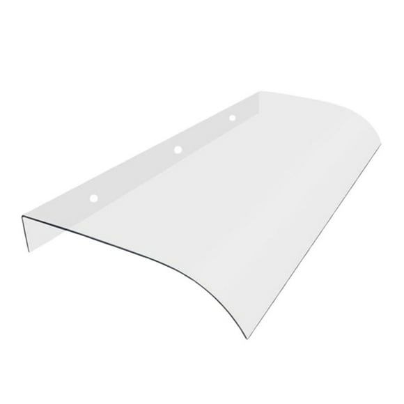 Toldo para ventana o puerta, toldo transparente para puerta principal o patio, cubierta resistente para puerta. 40cmx60cm