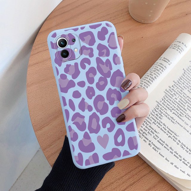 Cover For Xiaomi 11 Lite 5G Ne Phone Case Fashion Vintage Leopard Painted Shell Soft Silicone Funda For Xiaomi Mi 11 Lite Capa Kql-baowt37 Xiaomi Mi 11 Lite