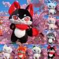 thumbnail image 2 of Juguetes de peluche de lobo de 35cm para niña, lindos juguetes de mantequilla, decoración de habitación Kawaii, regalo de emociónzhangyuxiang, 2 of 4