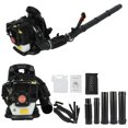 thumbnail image 2 of Floseru Backpack Leaf Blower 52CC 2 Cycle Backpack Gas Powered Leaf Blower with Fuel Tank, Grass Lawn Blower Air Cooling Gasoline Grass Blower for Leaf, Sand, Gravel, Snow, Yard and Driveway, 2 of 9