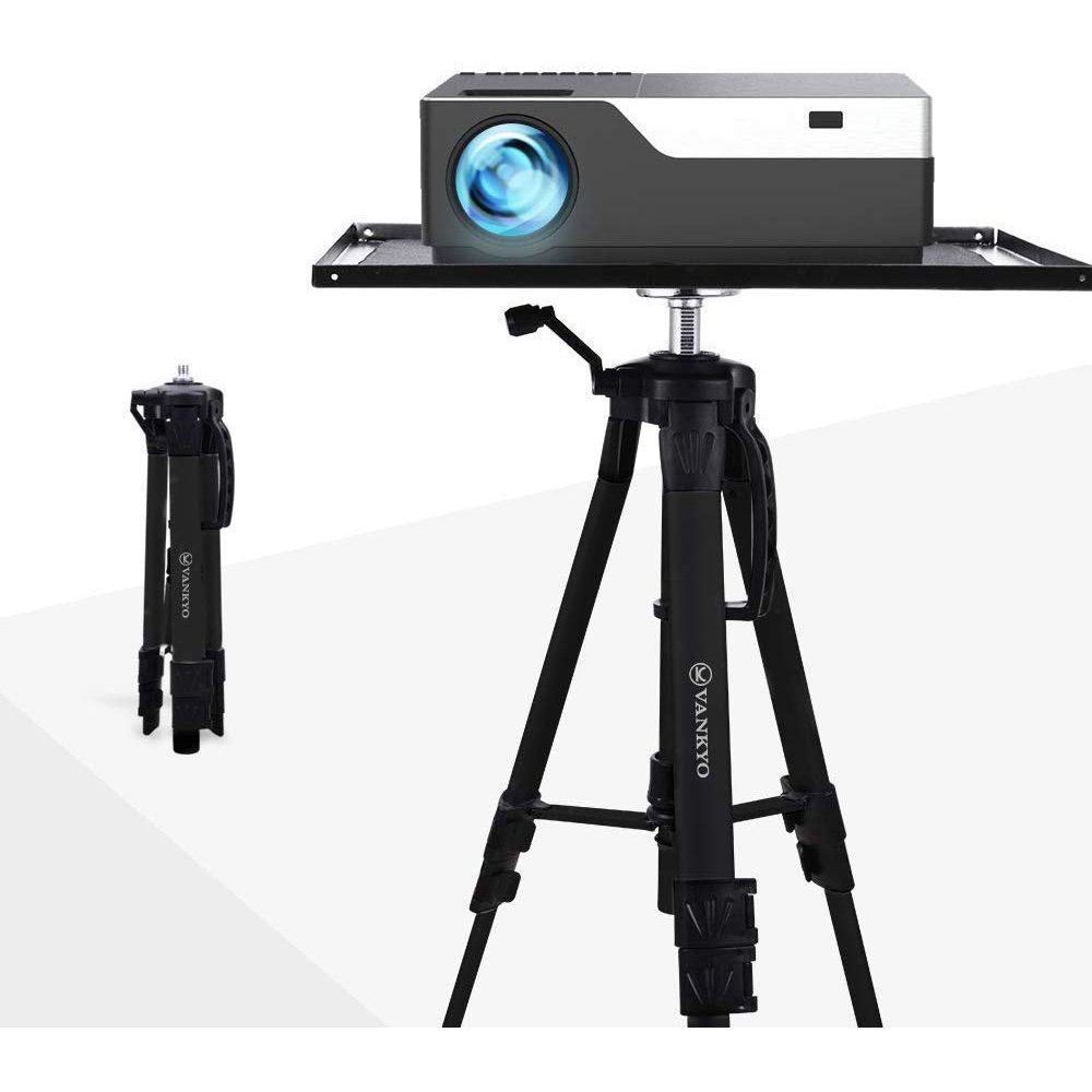 VANKYO Aluminum Tripod Projector Stand, Adjustable Laptop Stand, Multi