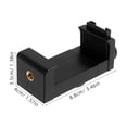 thumbnail image 2 of RUNROTOO Adjustable Hot Shoe Phone Clip for Dash Camera and Phone Holder Horizontal and Vertical Mount, 2 of 8