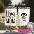 thumbnail image 2 of Dog Mom Tumbler Personalized Dog Gifts For Women Stainless Steel 20oz Leopard Tumblers Cup Birthday Christmas Presents For Puppy Lovers Pet Owners Fur Mama Gifts, 2 of 4