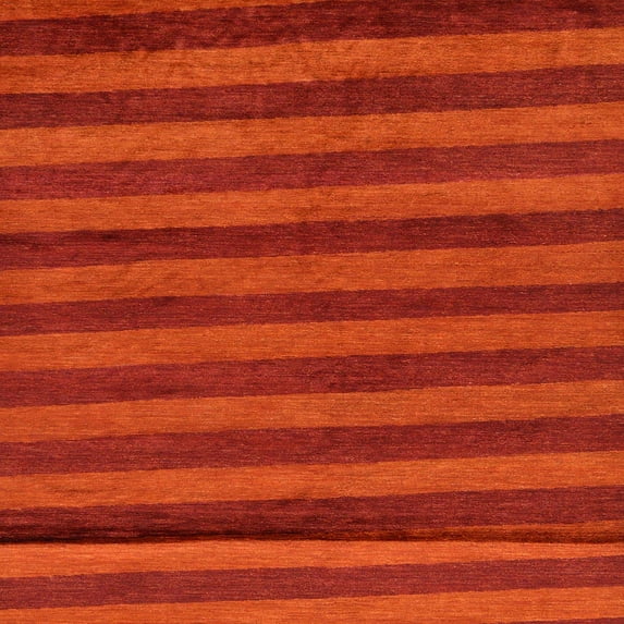 Ahgly Company Indoor Square Abstract Red Abstract Area Rugs, 5' Square