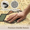 thumbnail image 6 of ODIKA Hand Holding Cup Graphic Art With Boho Vintage Geometric Border Funny Flowing Stain Resistant Flatwoven for Entryway, Kitchen, Mudroom, 6 of 7