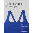 thumbnail image 3 of Sujetador deportivo CRZ YOGA Butterlift con cuello cuadrado de doble forro para mujer, 3 of 4