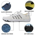 thumbnail image 5 of BERANMEY Quick-Drying Hike Barefoot Shoes for Women Athletic Breathable Water Shoes Womens & Mens Comfort Grounded Wide Toe for Football Swim Hiking Beach, 5 of 6