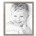 thumbnail image 2 of ArtToFrames 23" x 26" Silver Picture Frame, 23x26 inch Silver MDF Poster Frame (WOM-4642), 2 Pack, 2 of 8