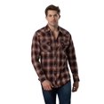 thumbnail image 1 of Camisa Vaquera Moderna Wrangler Manga larga Hombre 617 cafe CH, 1 of 5