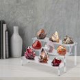 thumbnail image 3 of Acrylic Lifting Display Stand 3-Layer Perfume Tissue Display Stand Character Model Display Stand Dessert Rack, 3 of 5