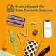 thumbnail image 5 of Cartera Nautica Seaside Slim de piel vegana con bloqueo RFID, 5 of 6