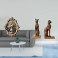 thumbnail image 2 of Marco de fotos,Marco de fotos Decoración del hogar Exhibición de fotos,Figura de mesa,Estatua de gato sujetalibros para oficina,decoración del hogar,Escultura Sujetalibros Estantes, 2 of 8