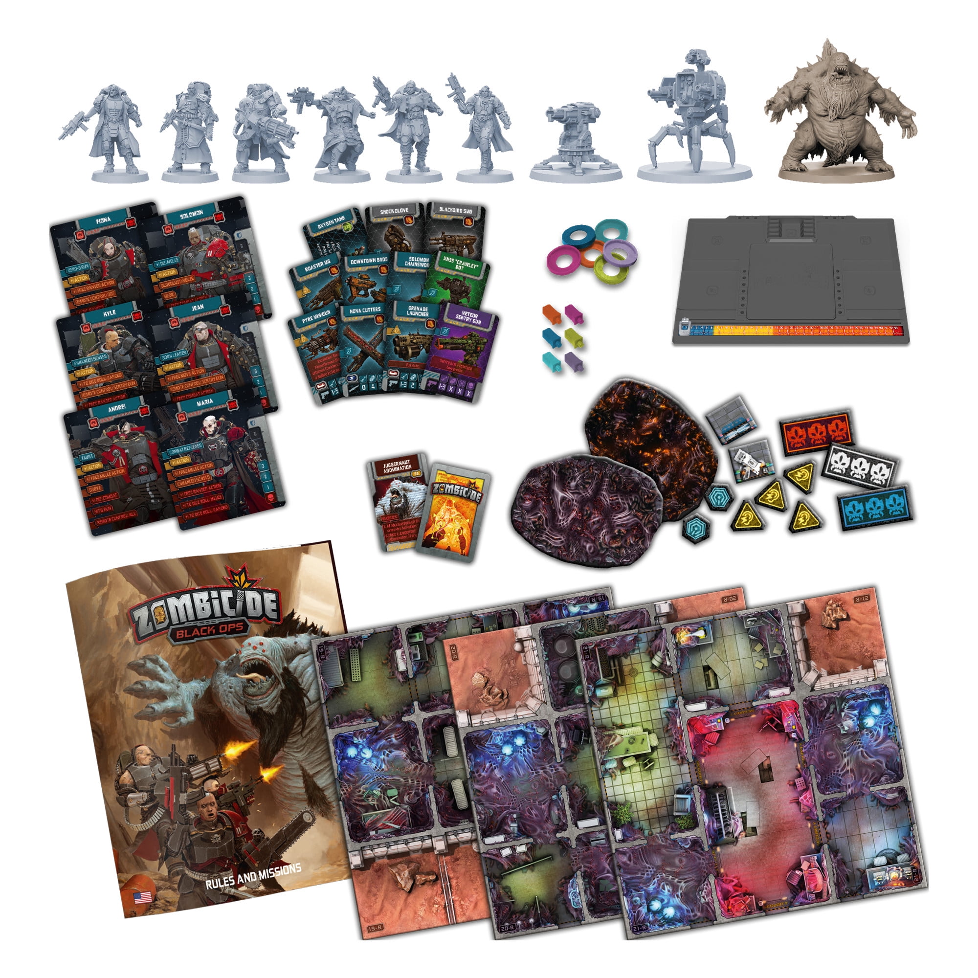Zombicide Strategy Board Game: Black Ops Expansion