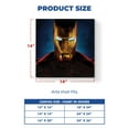 thumbnail image 3 of DreamController Iron Man Wall Canvas Posters Wall Art Decor(14"X14") I Framed Canvas Paintings For Bedroom, Livingroom, & Office | Made In Usa | Fast Delivery | Hd Print, 3 of 4