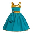 thumbnail image 2 of Vestido de princesa Mickey Mouse de Disney para niñas, disfraz de Rapunzel, sirena, Ariel, vestido de verano para niños, ropa para fiesta de cumpleaños Aurora de 2 a 8 años, 2 of 5