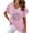 Pink, variant on My Orders Lightweight Tops & Blouses Plus Size Blouses for Women 3X Yoga Tops Woman Shelf Bra Cute Crop Tank Tops for Women Letter Print Tee