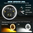 thumbnail image 5 of 4pc DOT 5.75" 5-3/4" Round LED Headlights w/DRL For Datsun 620 Pickup 1972-1974, 5 of 12