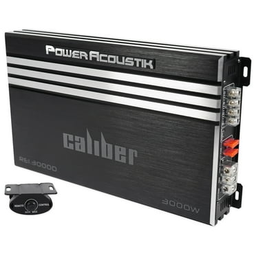 POWER ACOUSTIK RE1-3000D 1 CH CLASS D MONOBLOCK CAR AUDIO AMP SUB AMPLIFIER 3000