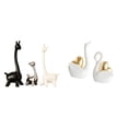 thumbnail image 1 of Estatua de alce y ciervo,Estatua de jirafa de cerámica,adorno moderno para decoración del hogar,estatua de cisne,Estatuas y figuras de cisnes de cerámica modernas Esculturas,Escultura de, 1 of 8