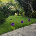 thumbnail image 2 of WRITWAA Outdoor Reflective Ball Mirror Shiny Purple Stainless Steel Sphere for Garden Decor 1Pcs, 2 of 8