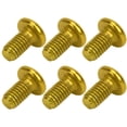 thumbnail image 4 of Tornillos para freno de disco de bicicleta de montaña de acero de titanio con cabeza T25 amarilla M5x10 mm: tornillos universales para bicicleta para un mejor rendimiento, 4 of 8