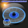 thumbnail image 2 of SZMP Solar Fountain Upgrade, 3.5W Solar Powered Bird Bath Fountains with Flower, Outdoor Water Feature Solar Pump with 7-in-1 Nozzles, 4 Fixed Pipes for Humingbirds, Garden, Pool, Pond, and Fish Tank, 2 of 10