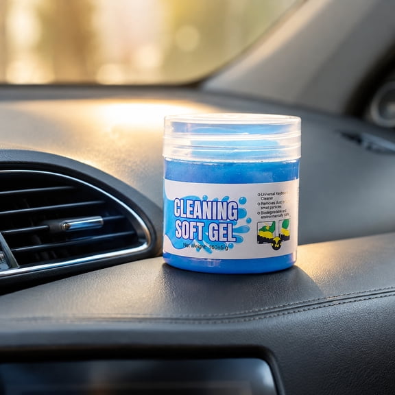 Car Cleaning Gel Putty Dashboard Crevice Vent Interior Detailer Auto Dust Slime Reusable Remover