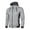 Gray, variant on DeHolifer Men's Jacket Plus Size Turtleneck Zipper Long Sleeve Solid Color Outwear Jacket Dark Gray L